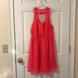 Pink, summer, light weight, dress